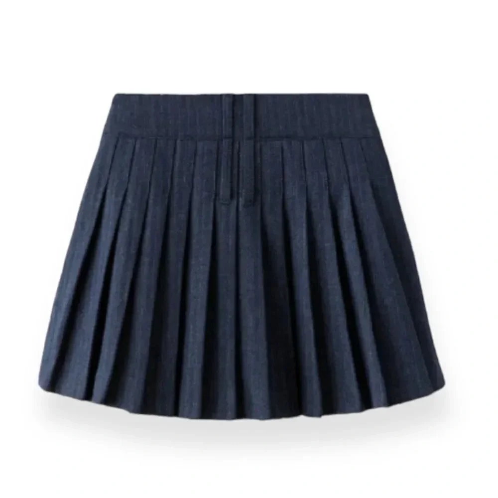 ZARA Kids | Blue | BOX PLEAT SKIRT